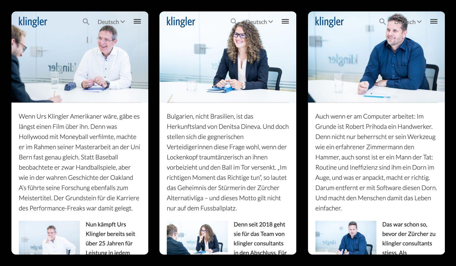 Keine Zeitverschwendung.
